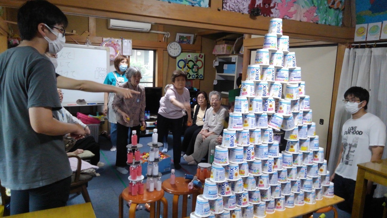 レクリエーションのひとコマ